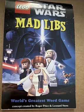 Lego Star Wars Mad Libs Game – Blue, Yellow, White, Black Cover